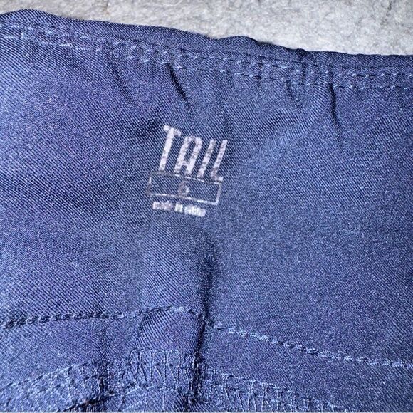 Tail Navy Shorts Size 6 Flat Front - Picture 3 of 8